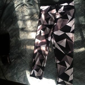 Athletic Leggings Geometric